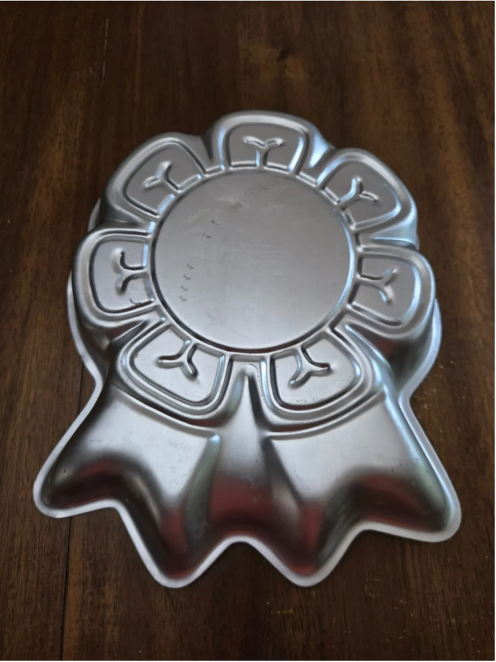 Vintage WILTON 502-2286 Aluminum Cake Pan Mold 1979 BLUE RIBBON MEDAL 1st Place